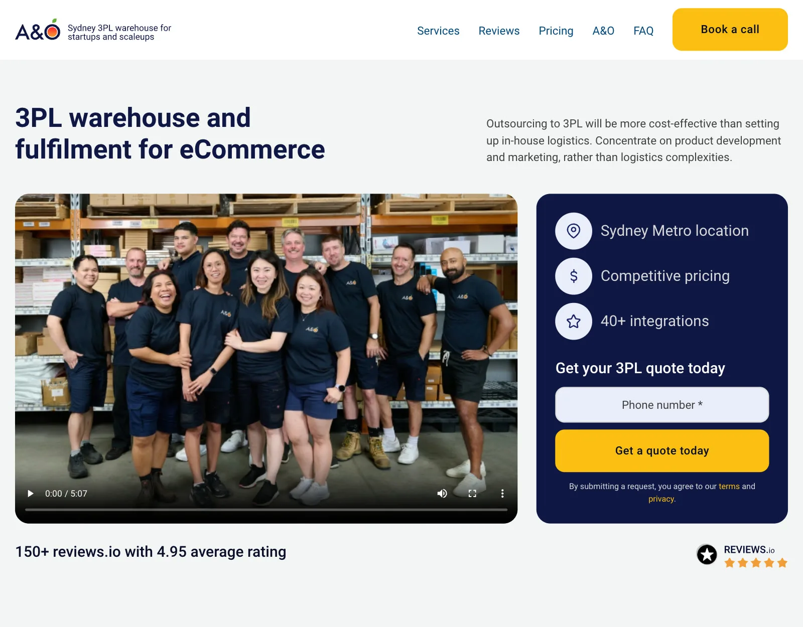 A&O website