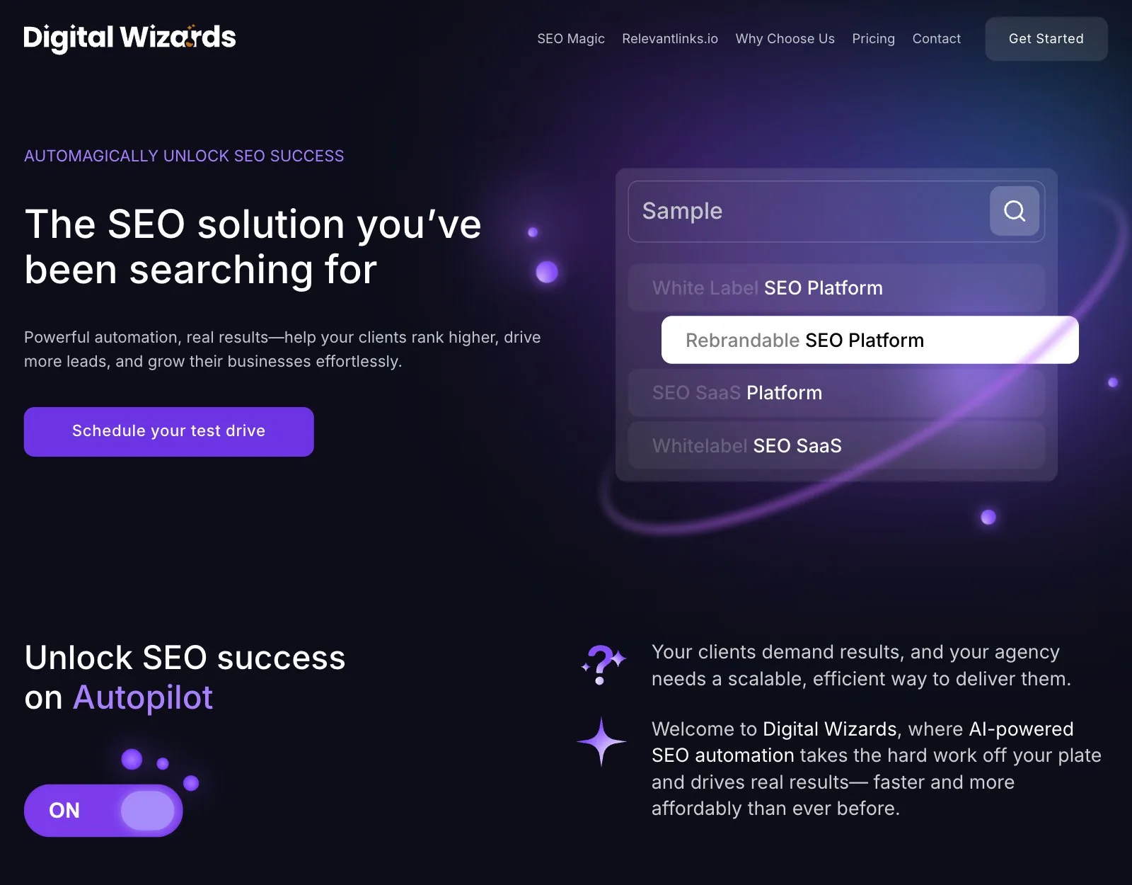 Digital Wizards website